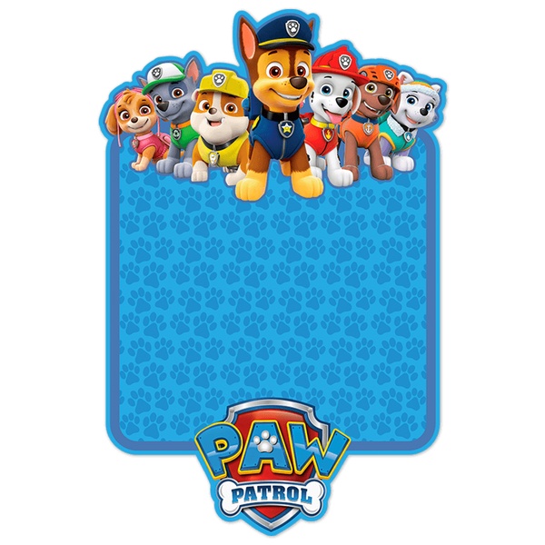 Wall Stickers: Paw Patrol light switch vinyl sticker
