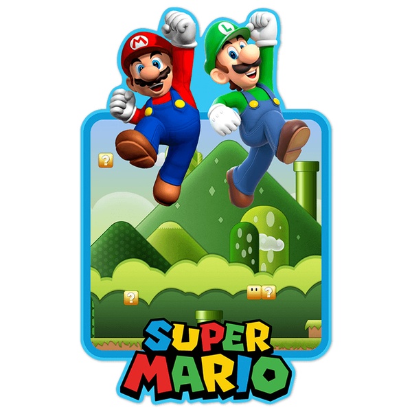 Wall Stickers: Super Mario light switch wall sticker