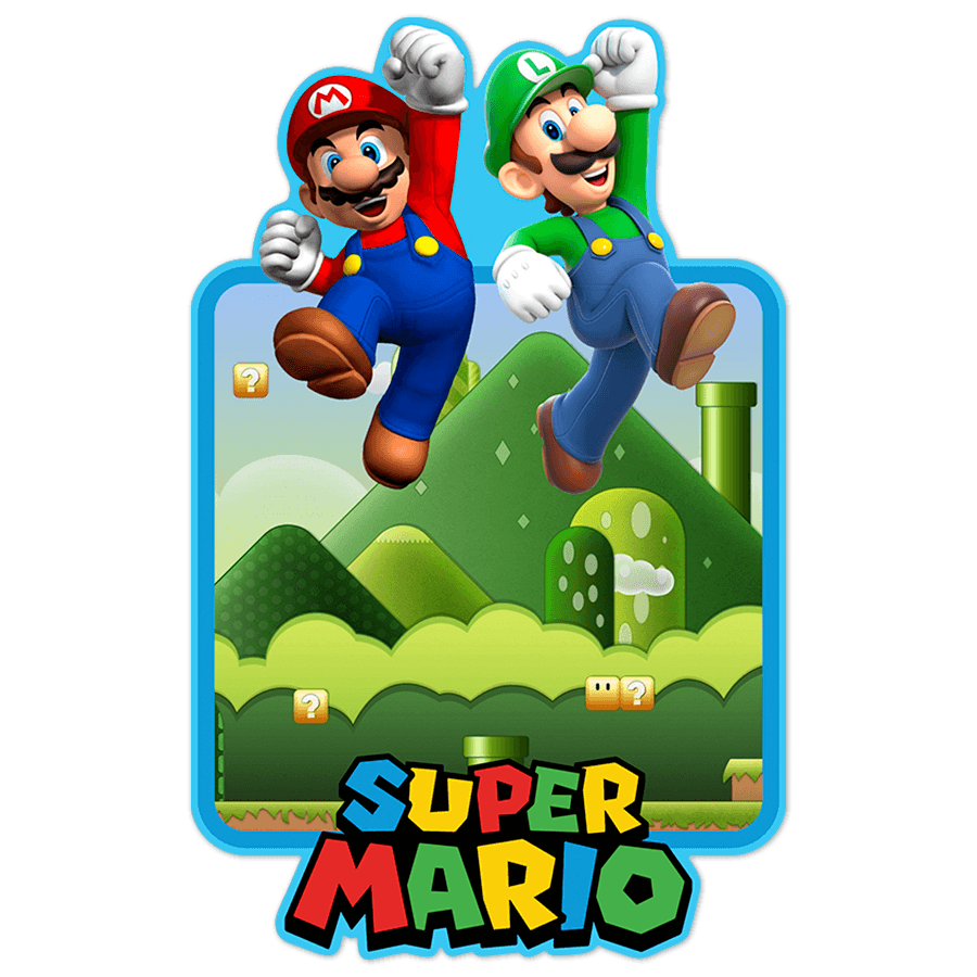 Wall Stickers: Super Mario light switch wall sticker
