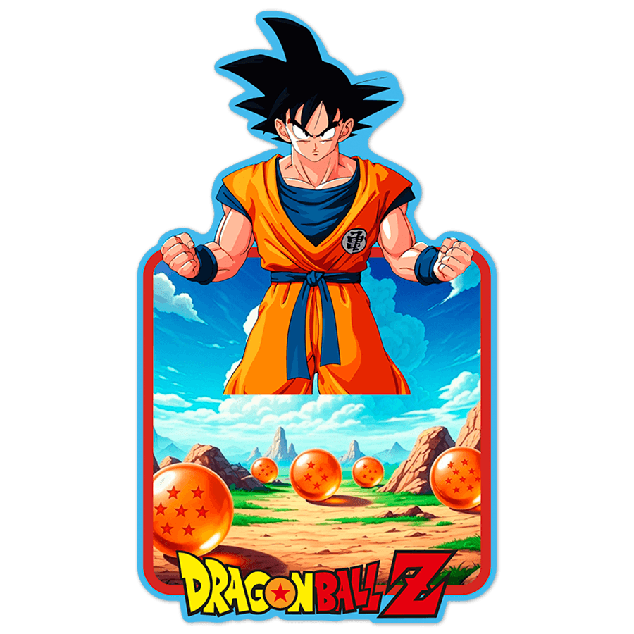 Wall Stickers: Dragon Ball Z light switch wall sticker
