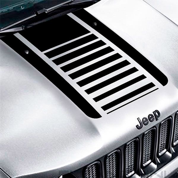 Car & Motorbike Stickers: Jeep Renegade Lines