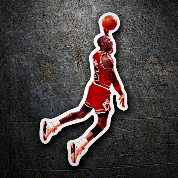 Sticker Michael Jordan Your Majesty