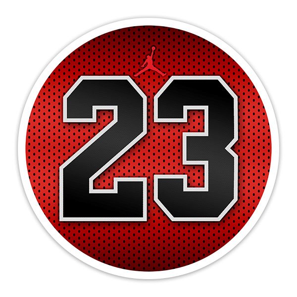 Car & Motorbike Stickers: Michael Jordan 23 Logo