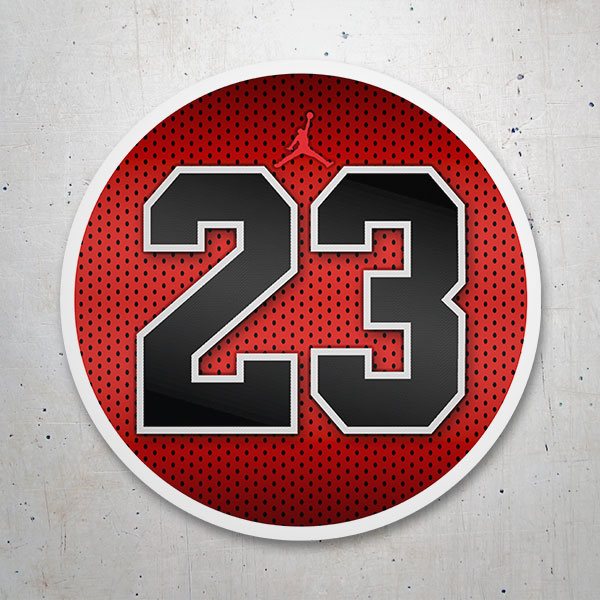 Car & Motorbike Stickers: Michael Jordan 23 Logo