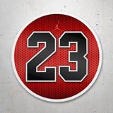 Car & Motorbike Stickers: Michael Jordan 23 Logo 3