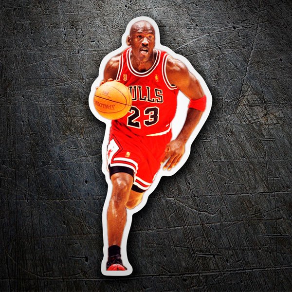 Car & Motorbike Stickers: Michael Jordan Chicago Bulls 1