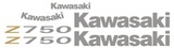 Car & Motorbike Stickers: Kit Kawasaki Z750