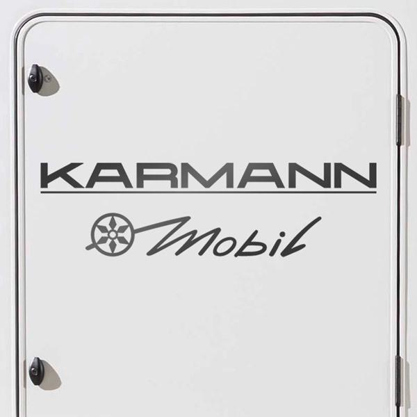 Camper van decals: Karmann Mobil