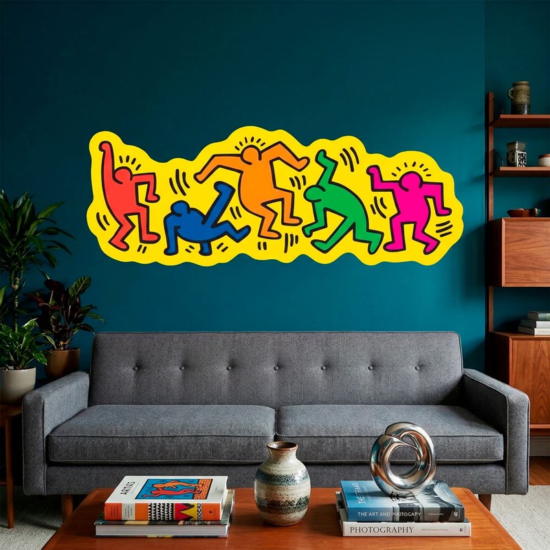 Pop Art Dancing Figures 4/8