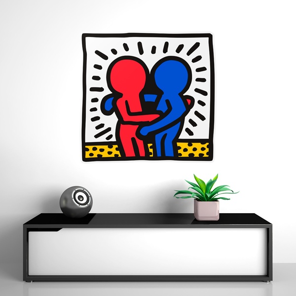 Wall Stickers: Keith Haring Embrace