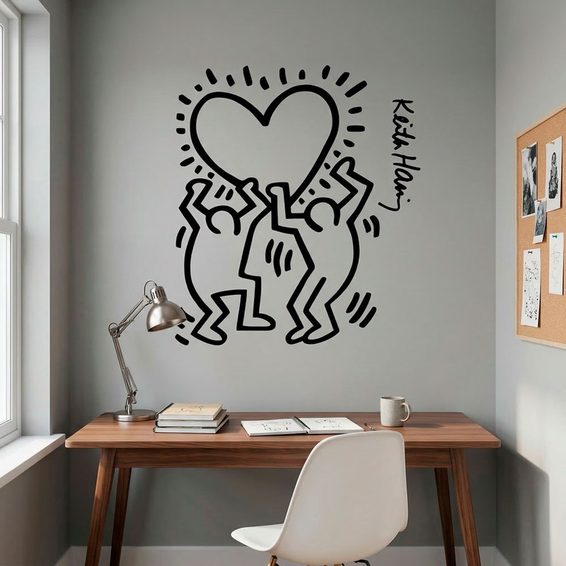 Keith Haring Heart 14