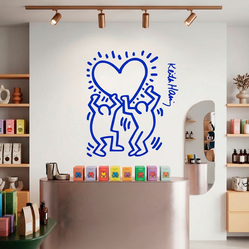 Keith Haring Heart 8