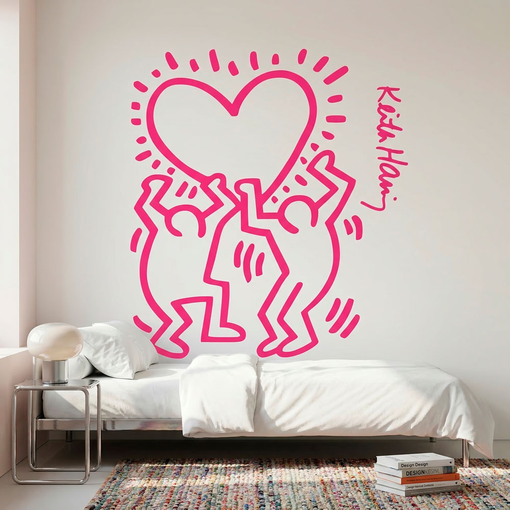 Wall Stickers: Holding a heart