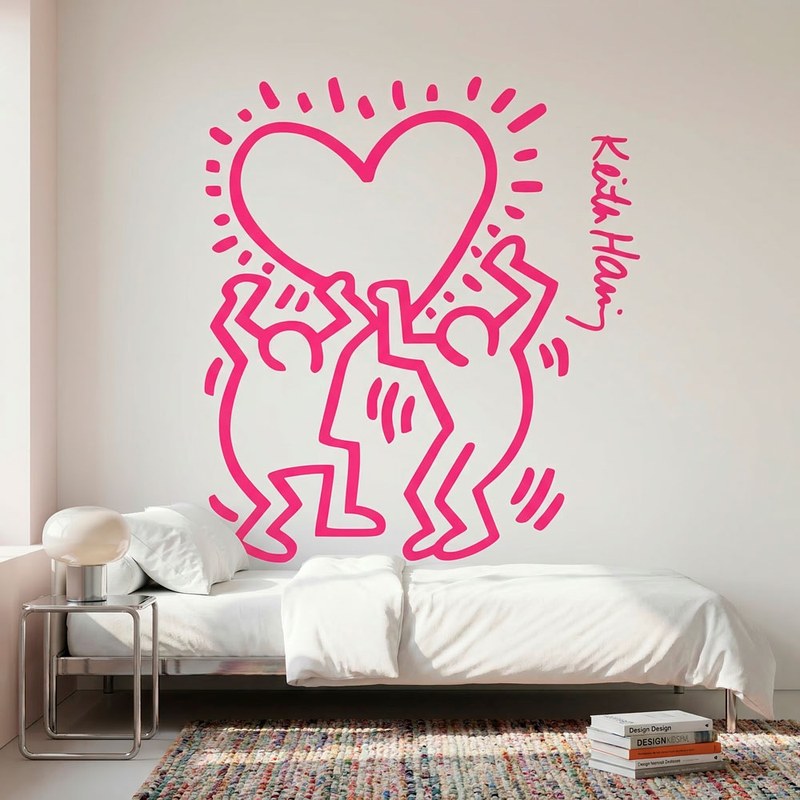 Keith Haring Heart 9