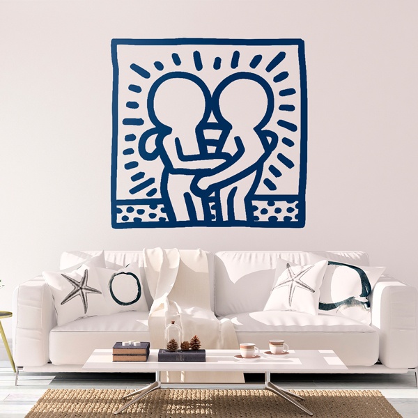 Wall Stickers: Hugging