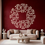 Wall Stickers: Circle Men 3