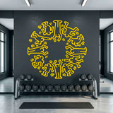 Wall Stickers: Circle Men 6