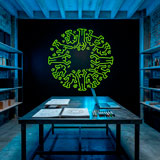 Wall Stickers: Circle Men 10