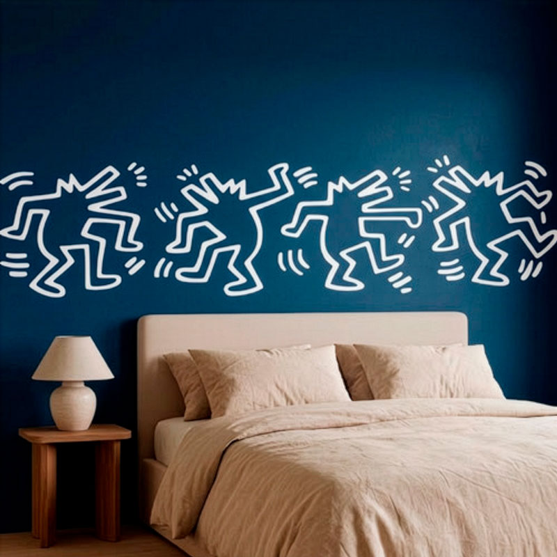 Keith Haring Dancing Dogs 0
