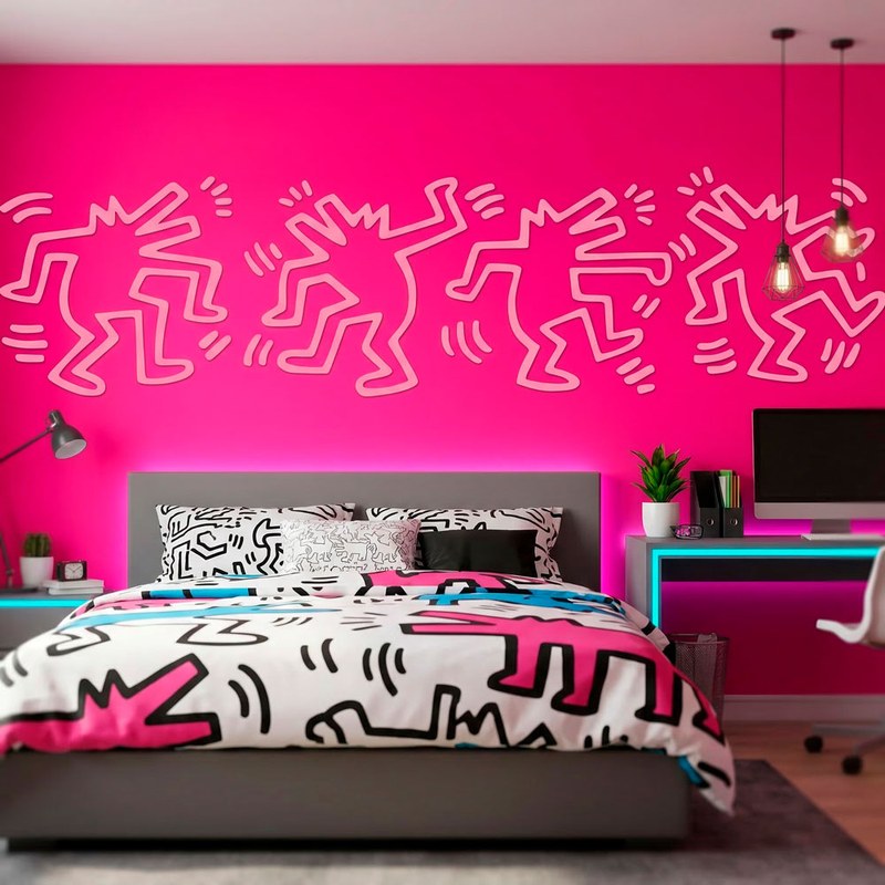 Keith Haring Dancing Dogs 4