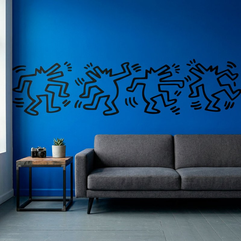 Keith Haring Dancing Dogs 5