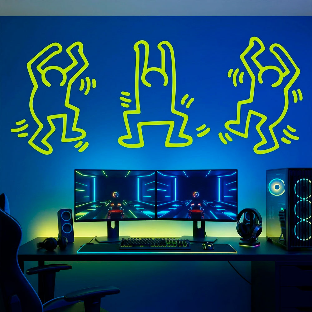 Wall Stickers: Dancing Men