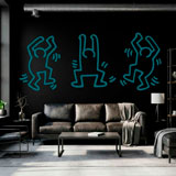 Wall Stickers: Dancing Men 3