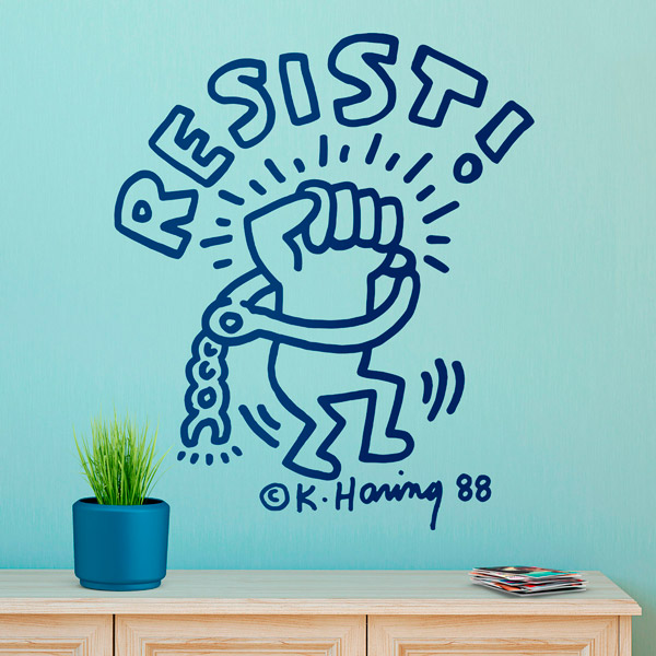 Wall Stickers: Resist!