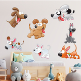 Stickers for Kids: Kit 7 puppies 5