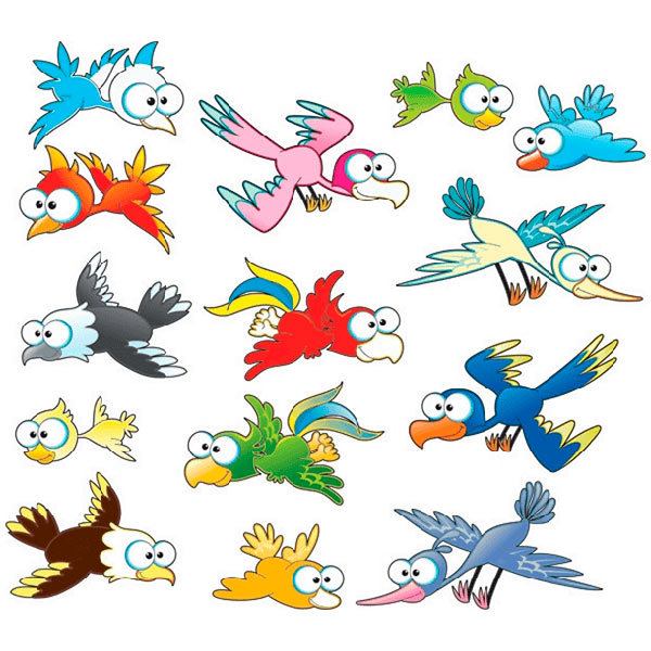 Stickers for Kids: Bird Kit