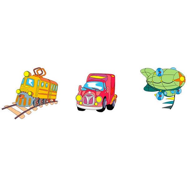 Stickers for Kids: Means of transport