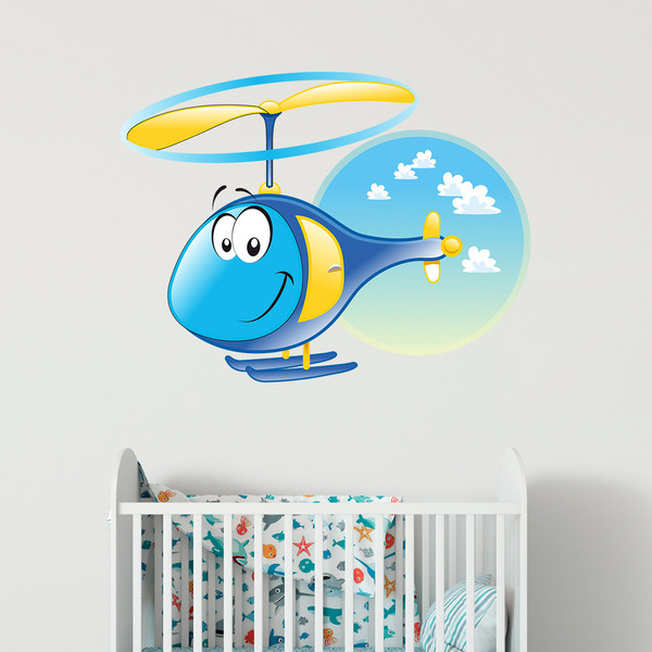 Stickers for Kids: Helicopter 4