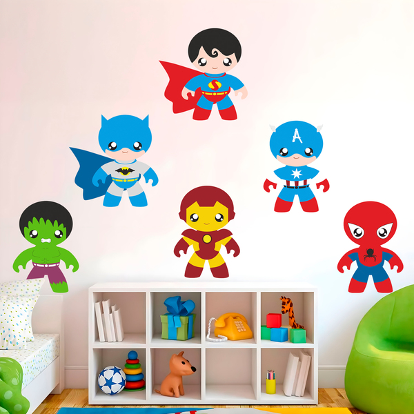 Stickers for Kids: Heroes Kit