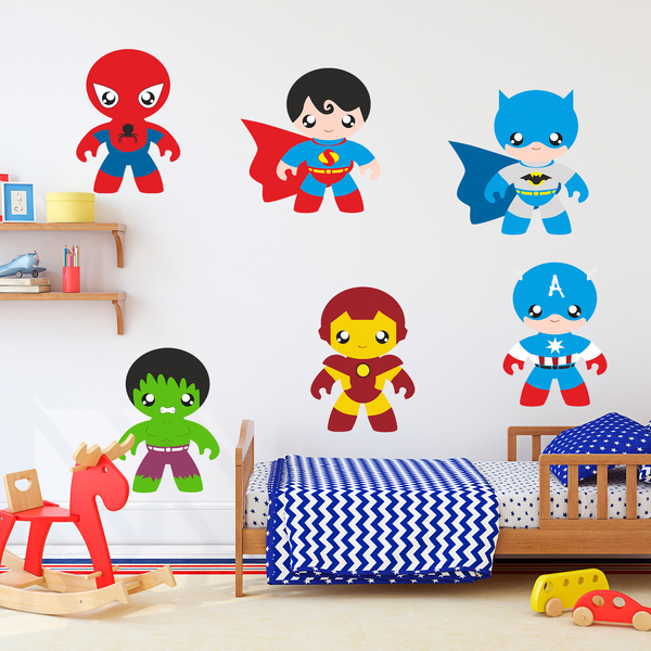 Stickers for Kids: Heroes Kit