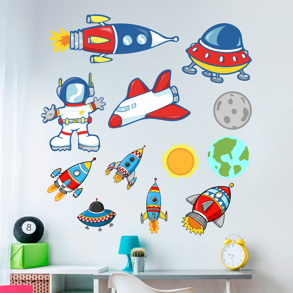 Stickers for Kids: Space Kit
