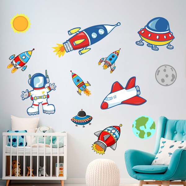 Stickers for Kids: Space Kit
