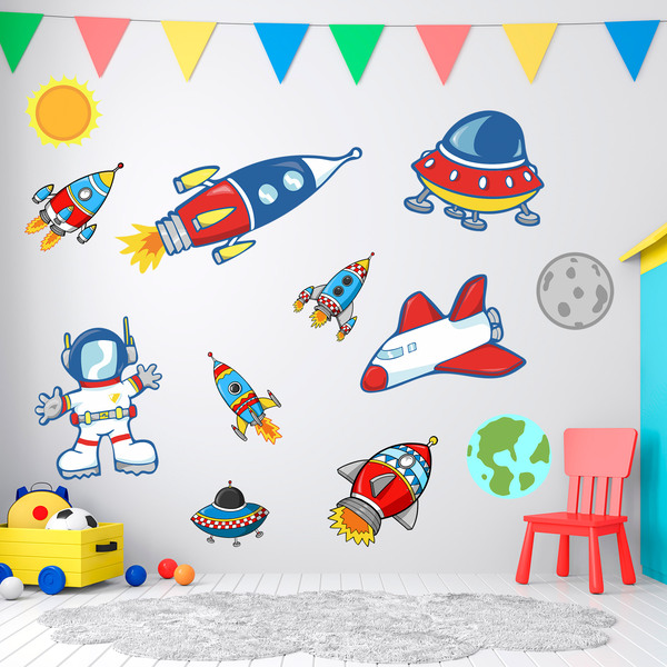 Stickers for Kids: Space Kit