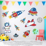 Stickers for Kids: Space Kit 4