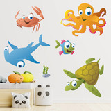 Stickers for Kids: Kit Marine animals 5