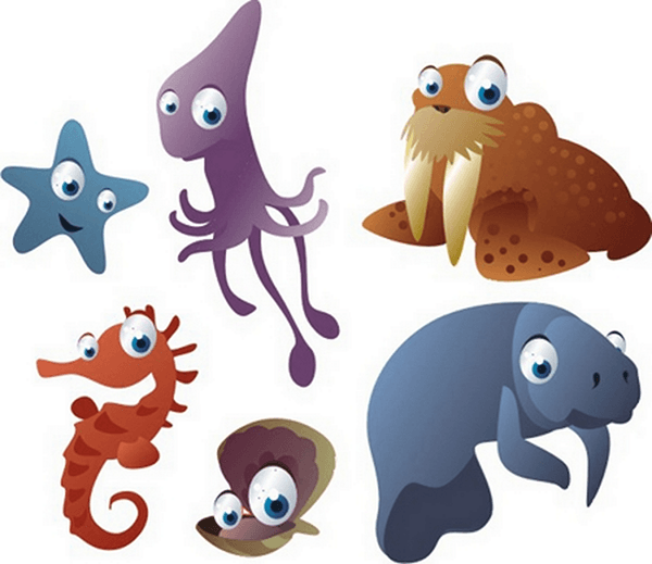 Stickers for Kids: Marine Aquarium Kit