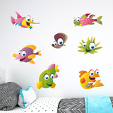 Stickers for Kids: Sea fish kit 3