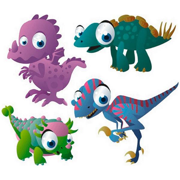 Stickers for Kids: Kit of Dinosaurs
