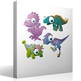 Stickers for Kids: Kit of Dinosaurs 4