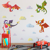 Stickers for Kids: Kit Flying Dinosaurs 5