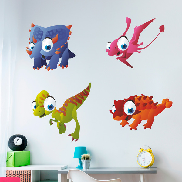 Stickers for Kids: Kit Dinosaurs for Children