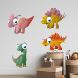 Stickers for Kids: Kit Terrestrial dinosaurs 3