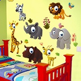 Stickers for Kids: Kit Jungle animals 6