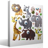 Stickers for Kids: Kit Jungle animals 7
