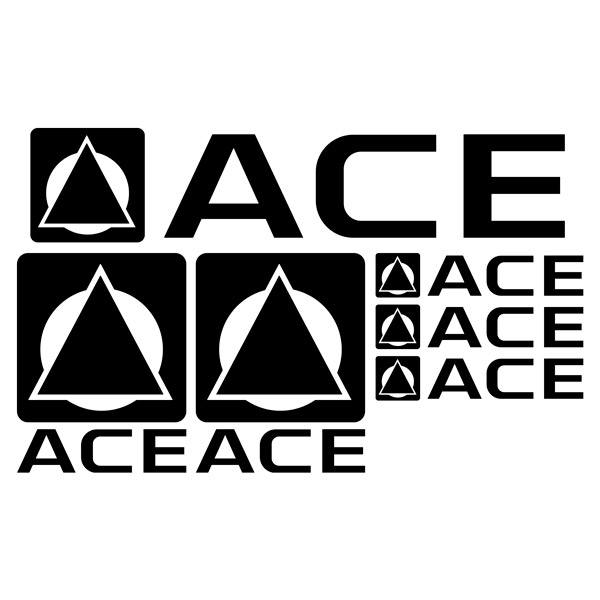 Camper van decals: Kit Ace