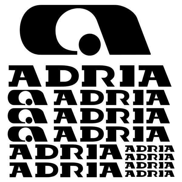 Car & Motorbike Stickers: Kit Adria